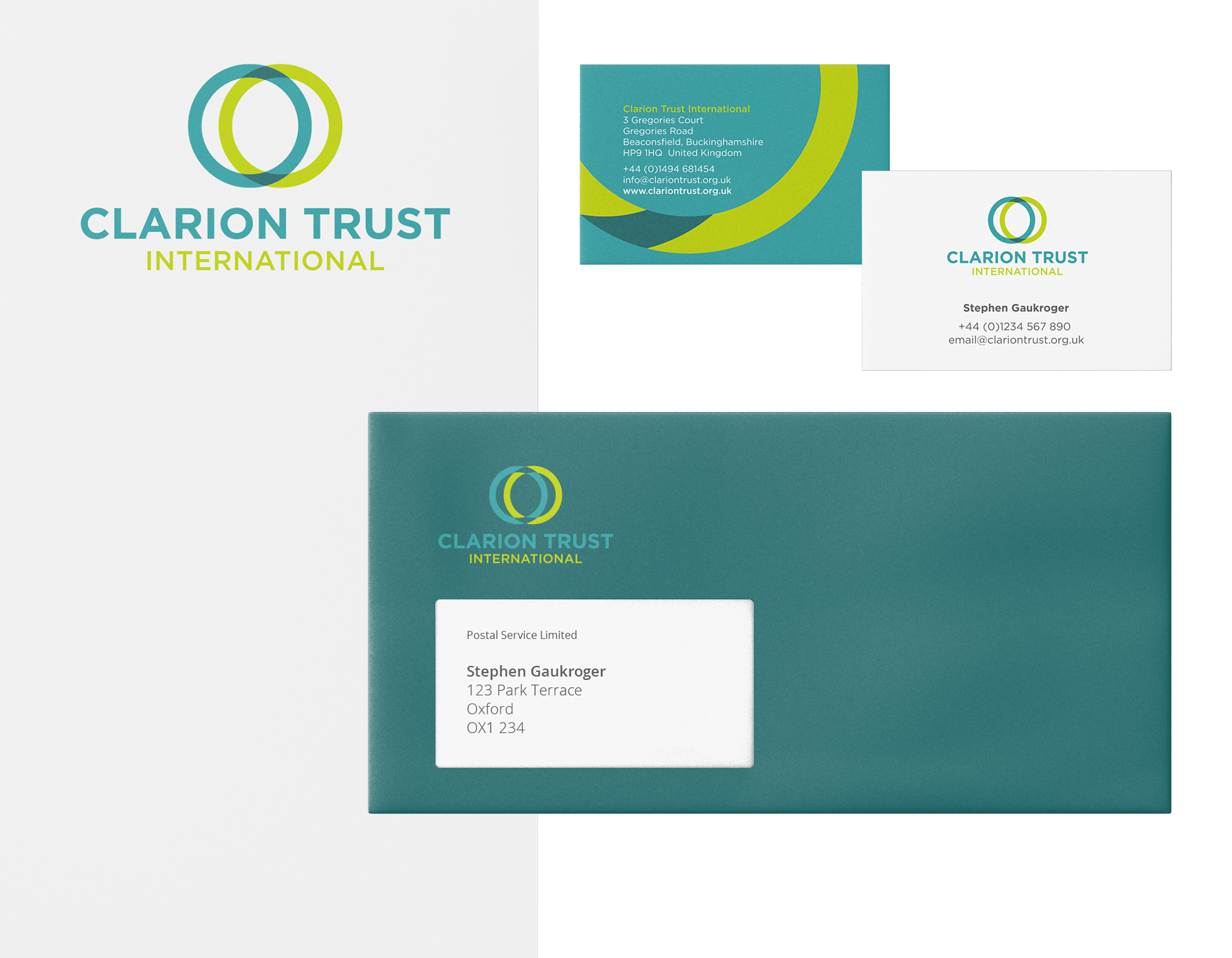 Clarion Trust Brand Mockup